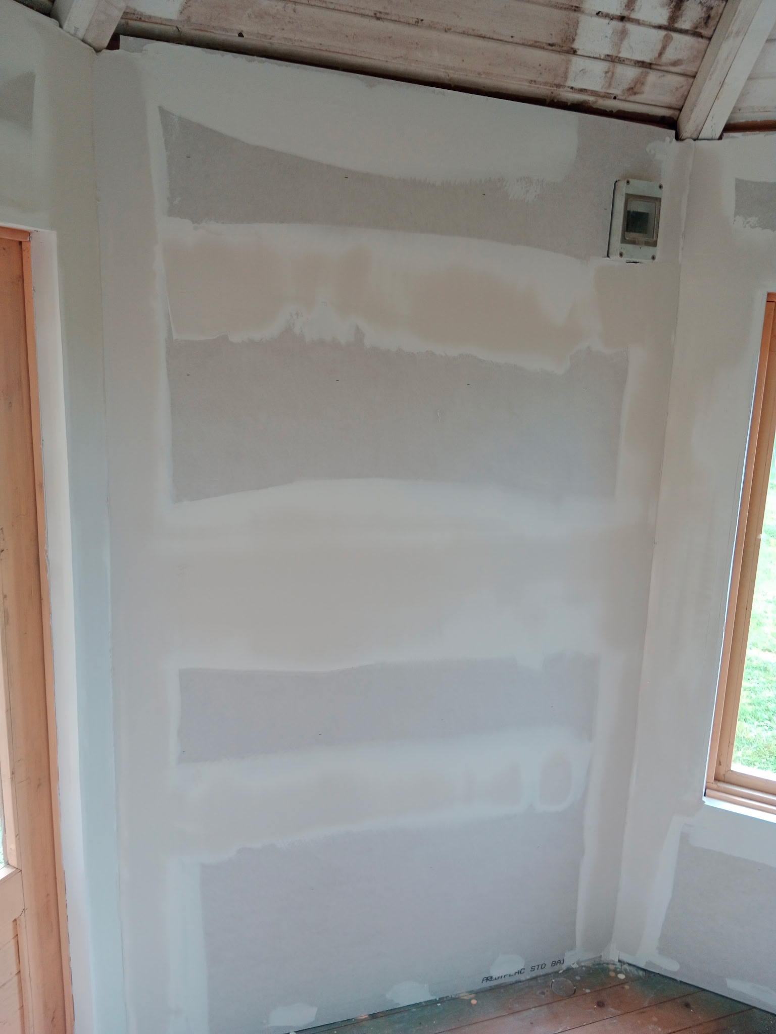 Résultat final mur intérieur